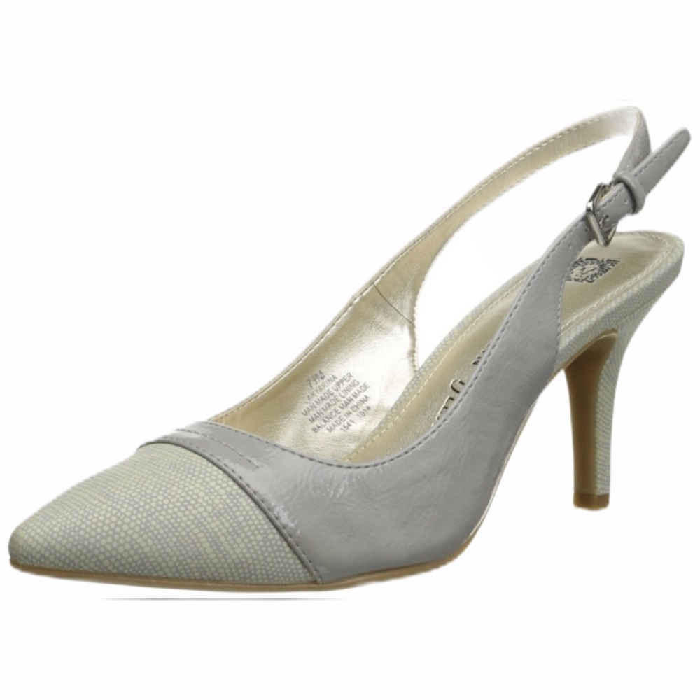 Anne Klein ❤️Yarina close toe sling back gray